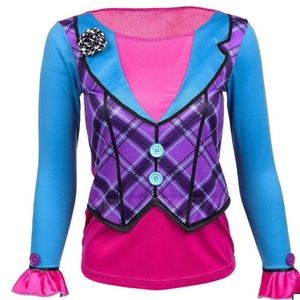 🍁💛🍂🧡 Storybook Childs Mad Hatter Costume Shirt